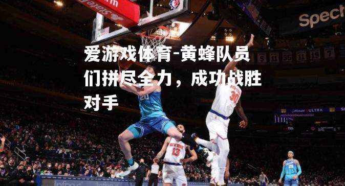 爱游戏体育-黄蜂队员们拼尽全力，成功战胜对手